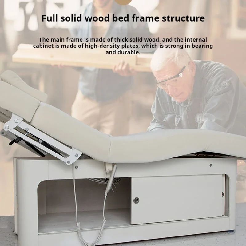 Electric Beauty Bed Constant Temperature Heated Spa Massage Bed For Camilla Masaje Salon Furniture GY50MB
