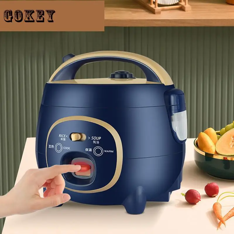 Nồi Cơm Điện 1.8l Mini Đa Chức Năng Thực Phẩm Làm Nóng Xông Hơi Thông Minh Điện Tự Động Canh Và Nồi Cơm Điện Eu