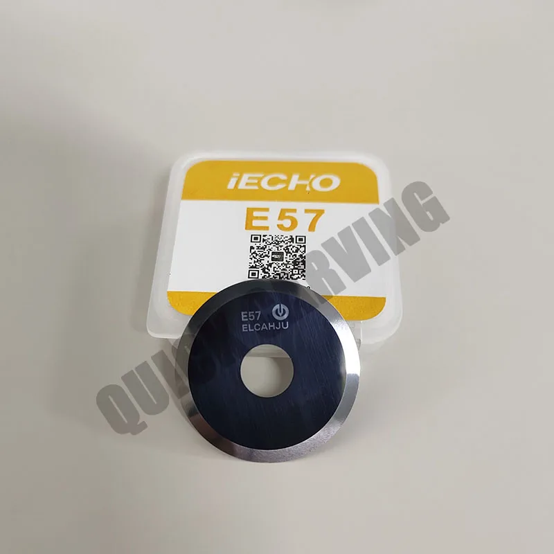 10PCS IECHO E50 E51 E52 E56 E57 Original Vibration Blade Carbide Oscillating Cutting Knife Rotary Blade Circular Cutter