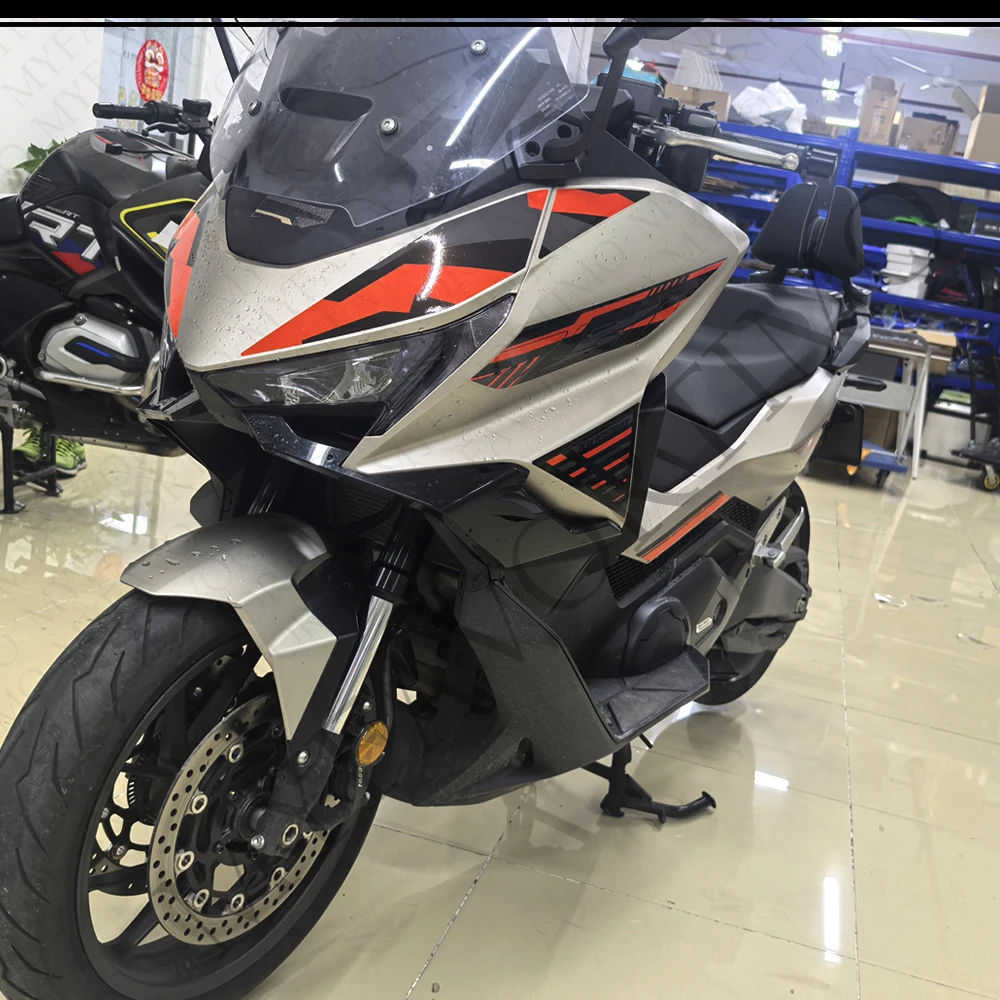 Scooter For Forza 750 2025 2026 Fender Front Fairing Tank Pad Gas Fuel Oil Knee Protection Stickers Decals Accessories