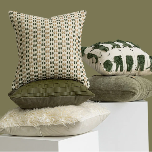 Cushion Cover Nordic Olive Green Bedroom Sofa Living Room Pillowcase Soft Fabric Home Decoration Fashion High grade Sense 45 45 AliExpress 15