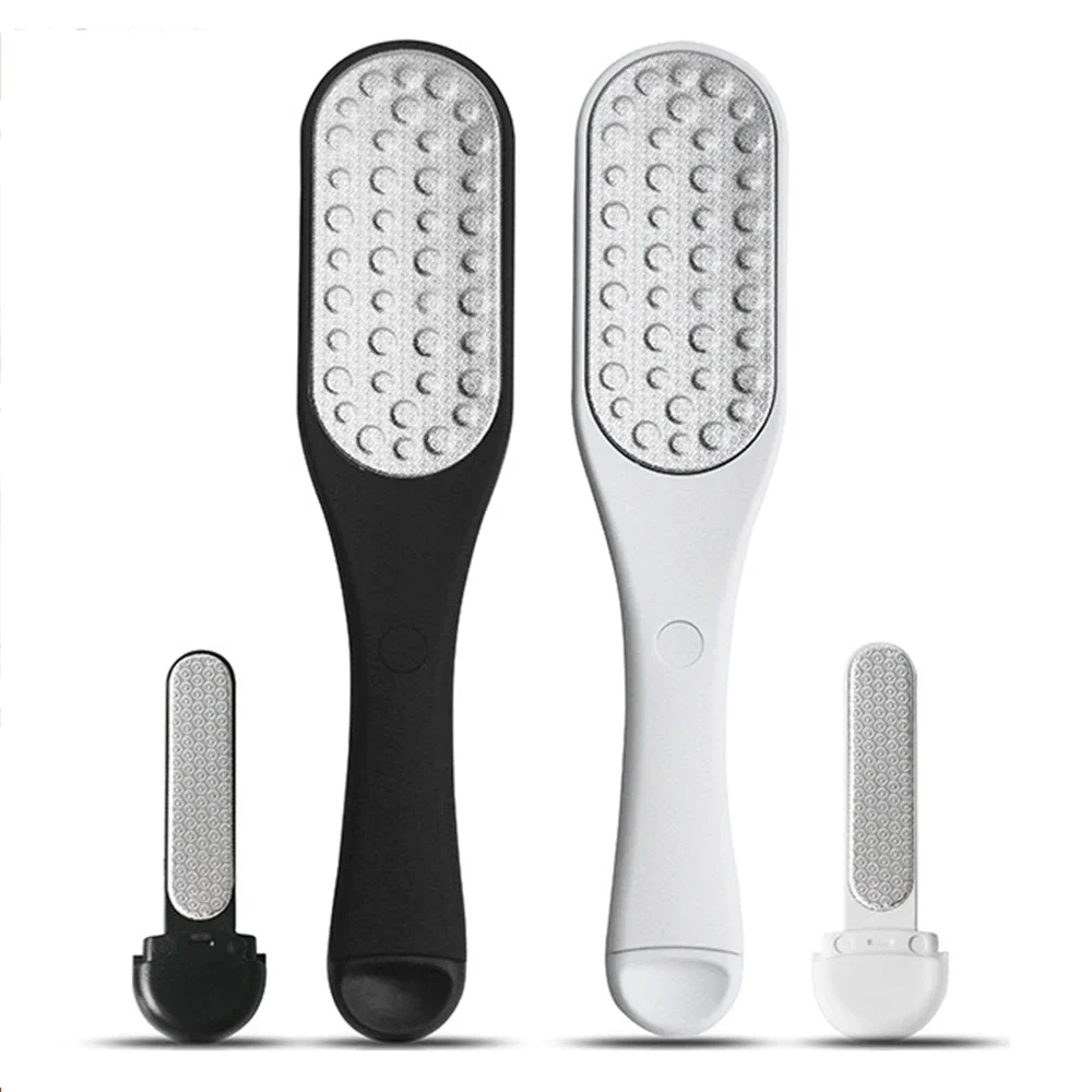 2in1 ملف القدم عرموش الغسيل الكالس مزيل الفولاذ المقاوم للصدأ كعب مبشرة التقشير العناية بالقدم أدوات باديكير #5