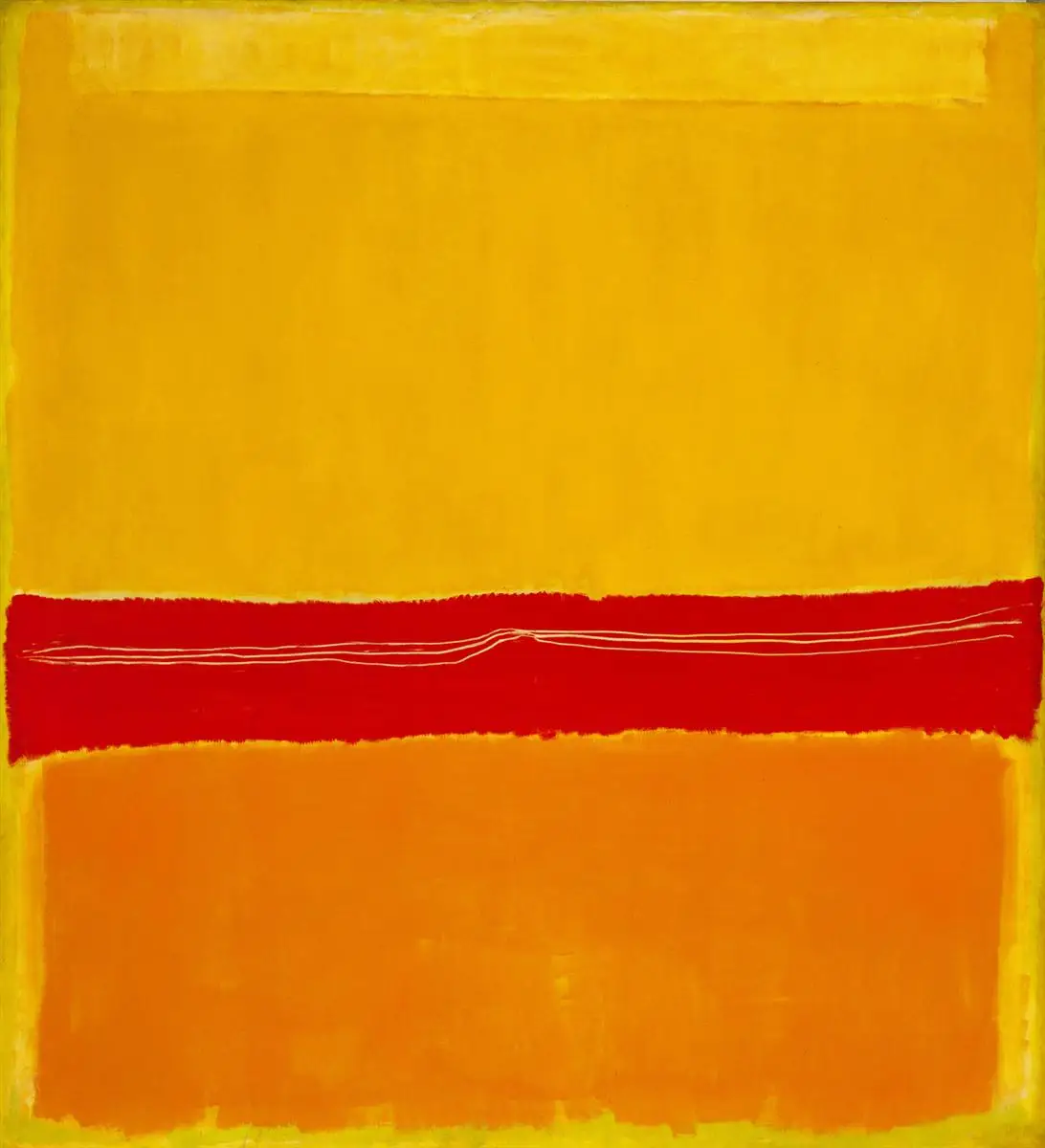 100% handmade high quality Abstract Oil Painting Reproduction on Linen Canvas,No.5 No. 22 by Mark Rothko,