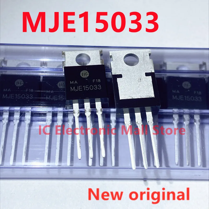 20pcs = 10pair 100% New Original MJE15032G MJE15033G MJE15032 MJE15033 TO-220 Audio Transistor 8A 250V