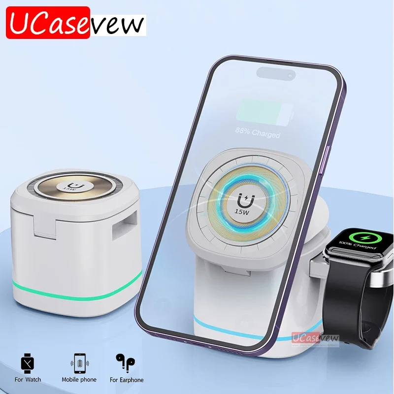 3-in-1-折りたたみ式ワイヤレス充電器-急速充電-磁気充電器-iphone17-16-15-14-13-12-pro-max、iwatch、airpods-pro対応