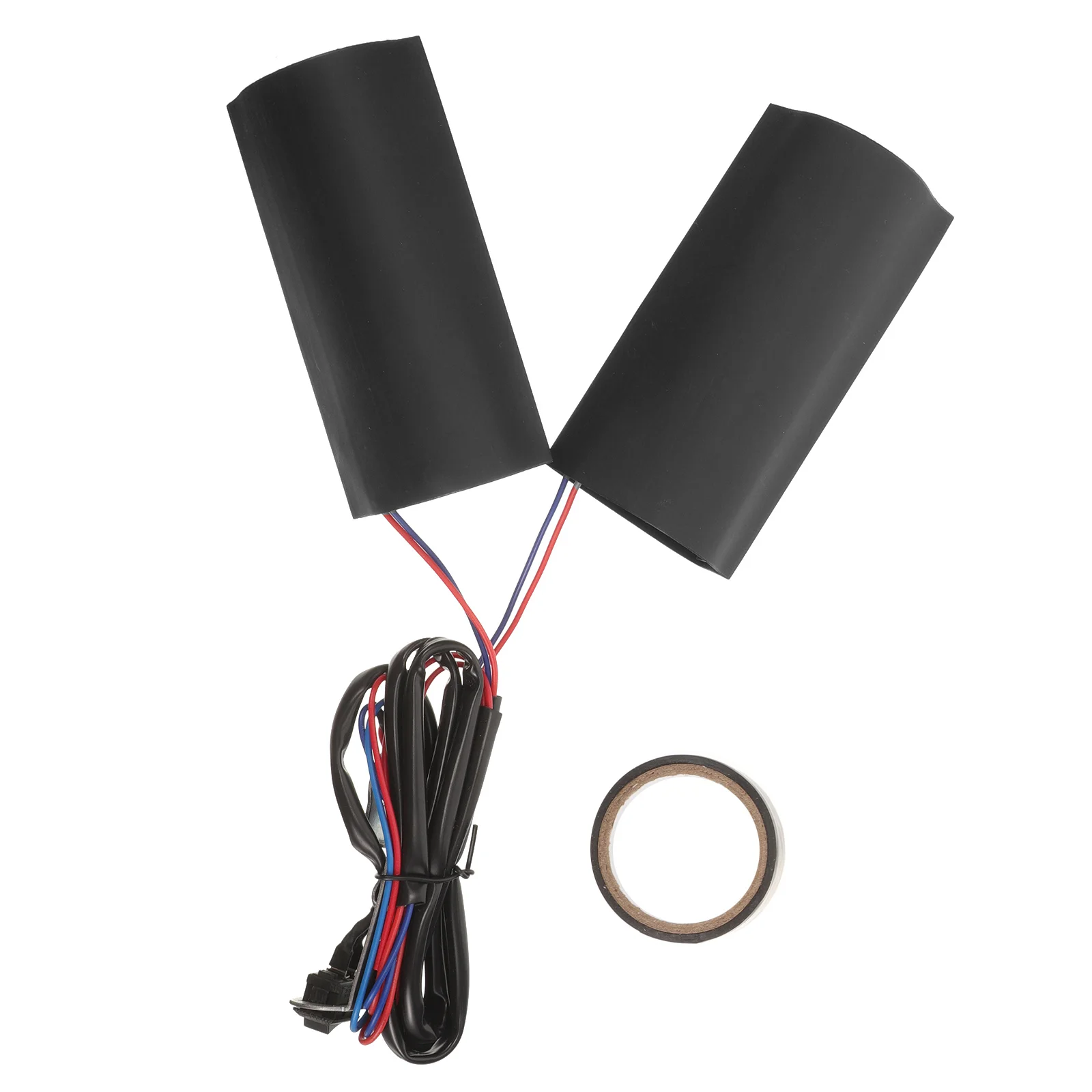 

1 Set 12V Electric Heated Motorcycle Handlebar Grips Anti-Freezing Warmers Universal Fit For Atv Scooter Motorcycle Accessories