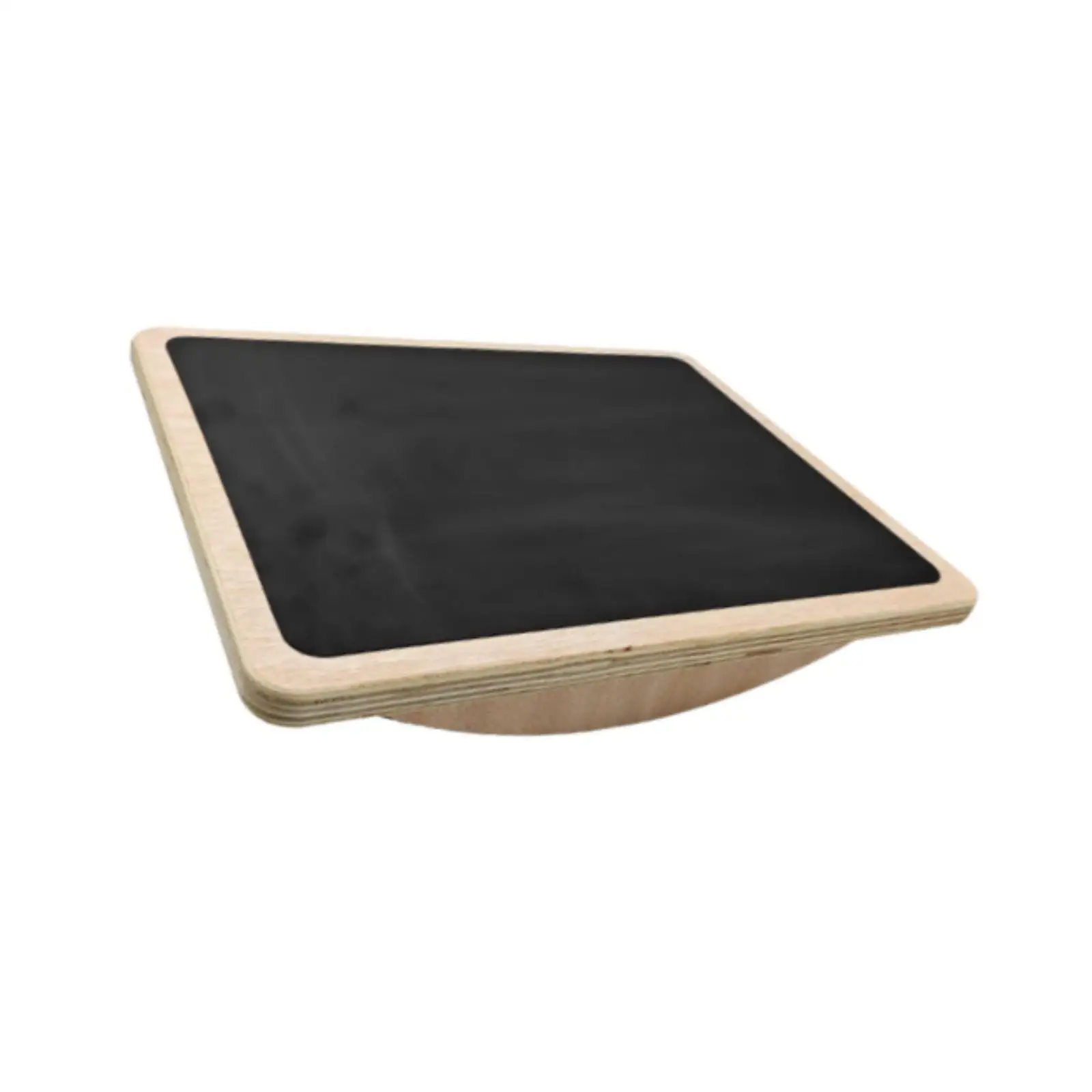 Balance Board Wooden Stability Core Training Non Slip Fitness Rocker for Indoor and Outdoor Workouts