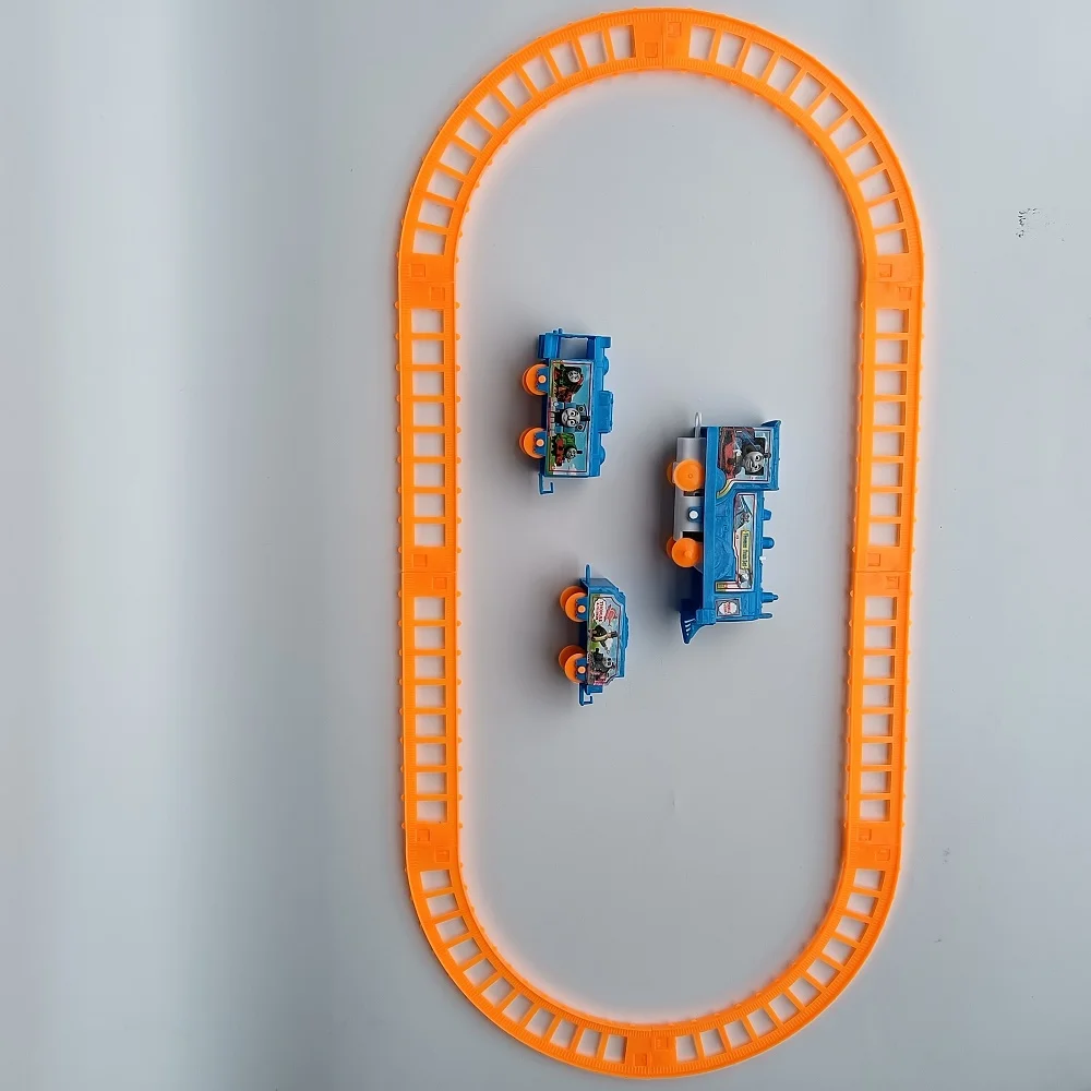 Ensemble de jouets de combinaison de voie ferrée pour enfants, voiture éducative et interactive, cadeau de train