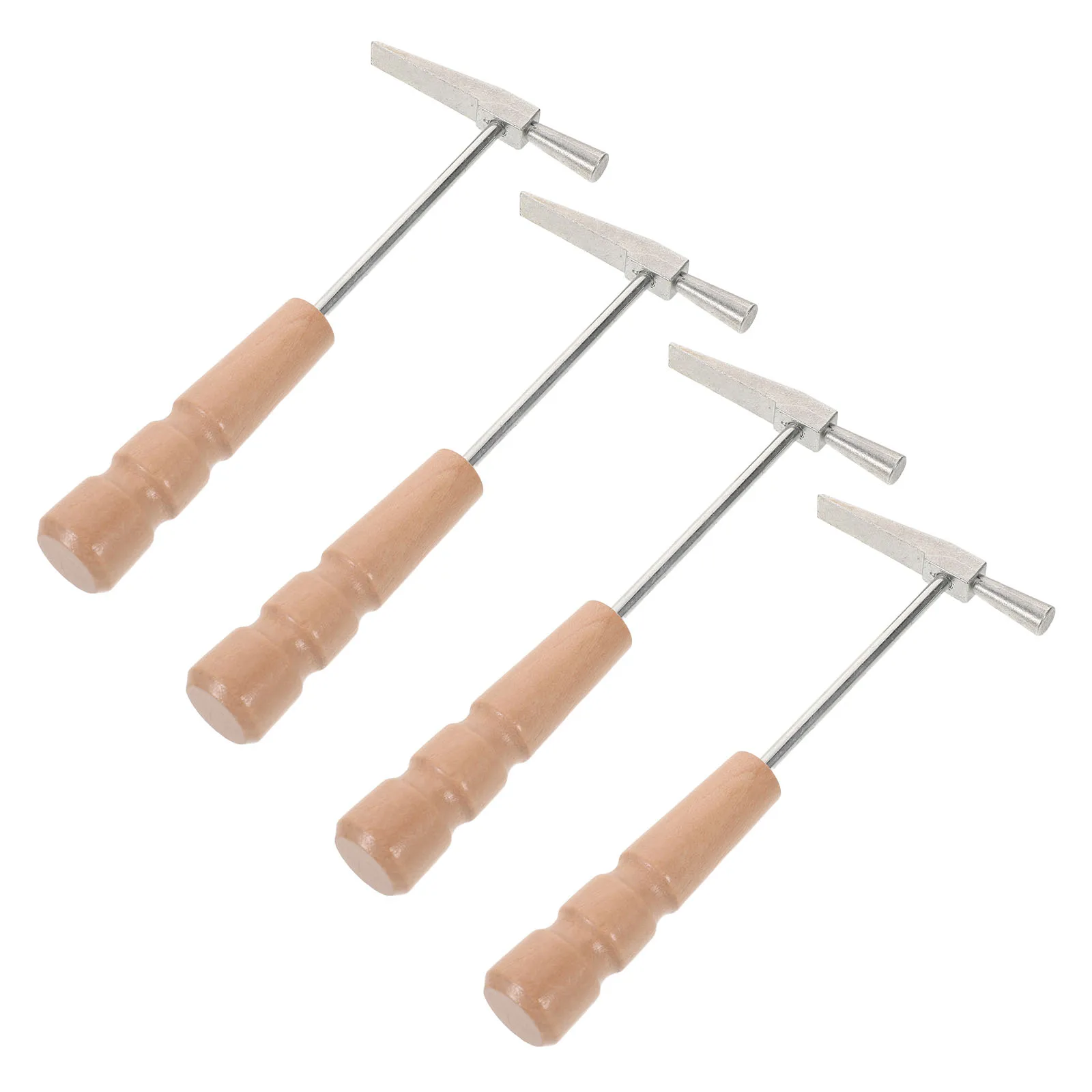 

4 Pcs Thumb Piano Tuning Hammer Kalimba Percussion Instrument Tool for Sound Maintenance