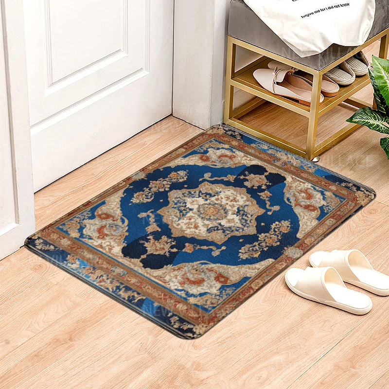 House entrance carpet Home door mat Modern Nordic style Room Bath Foot bathroom non-slip Kitchen water absorption rugs Abstract