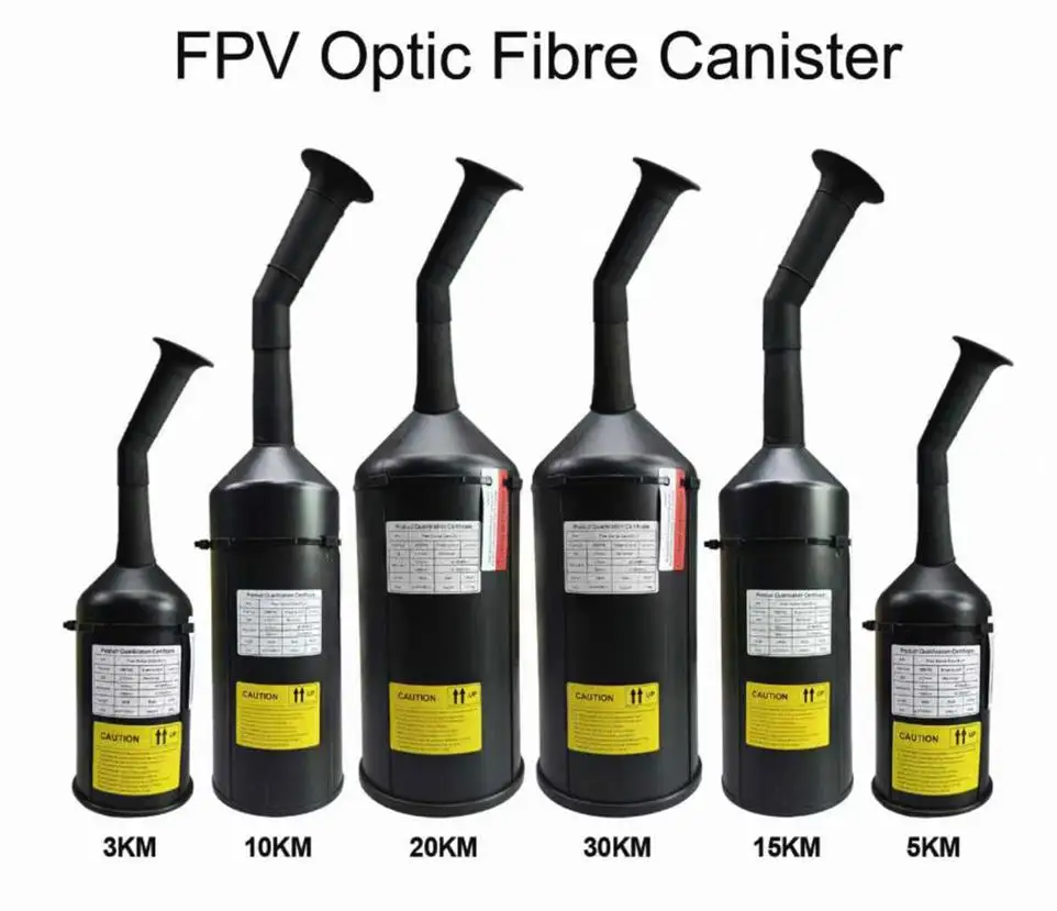3-30KM Long Range FPV Carbon Fiber Optical Fiber Video Transmission Anti-Interference Lightweight Private Mold Module Drone