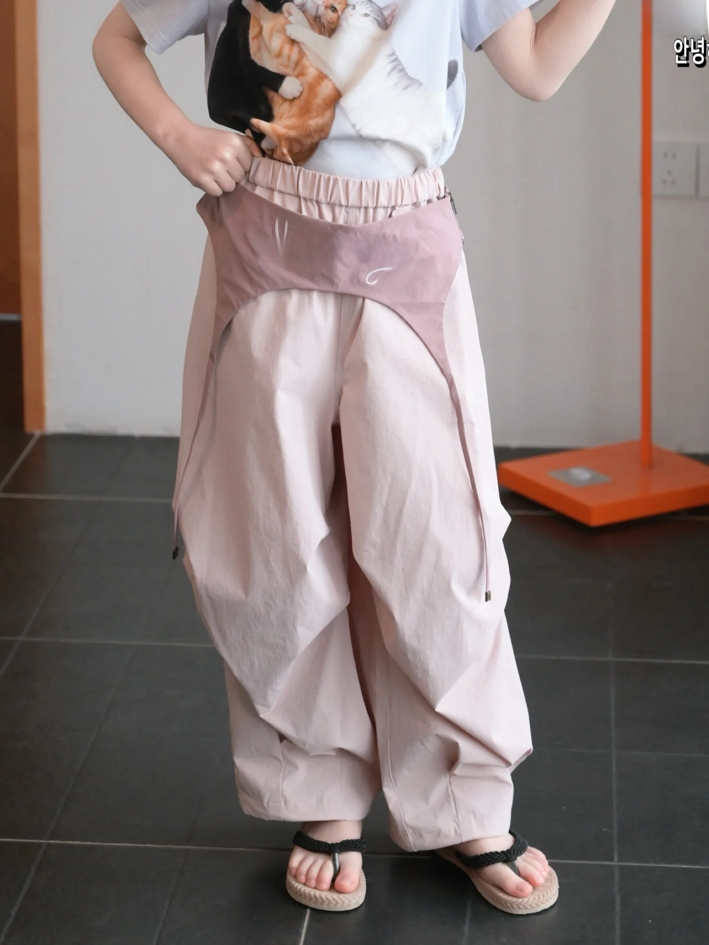 trendy-summer-clothes-wide-leg-pants-children's-workwear-for-girls-boys-kids-fashionable-loose-fit-long-trousers
