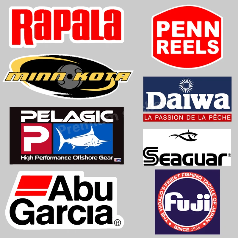 

Berkley Fishing Gear Brand Stickers, Fishing Rods, Fishing Lines, Bait, Tide Tags, Waterproof Stickers, Customizable