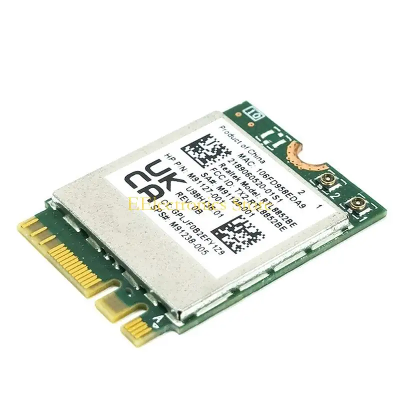 B03C WIFI 6 Dual-Band AX1800 Realtek- RTL8852BE M2-NGFF ADAPTER BT5.2 WIRELESS WLAN