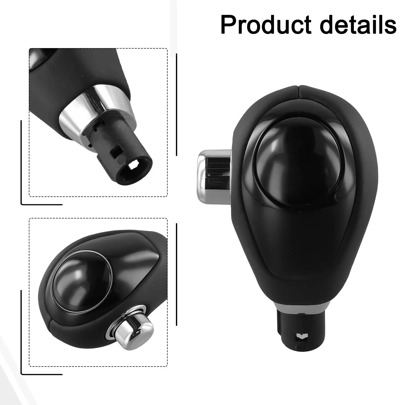 

Car Gear Knob Automatic Gear Shifter Made Of ABS Material Easy Installation High Strength Durability Vehicle Maintenance