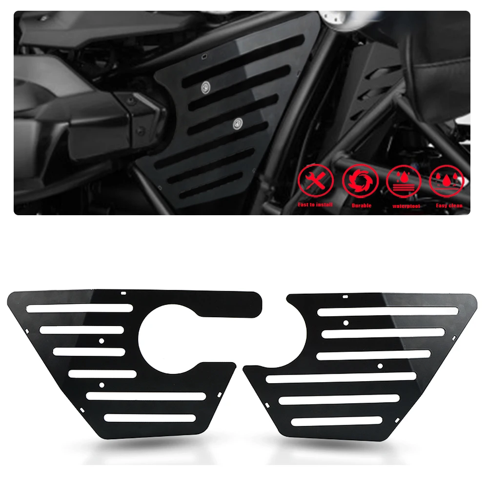 

For BMW RnineT R nine T Pure Racer Scrambler Urban G/S R9T Motorcycle Tank Frame Side Panel Cover Protector Grille Fairing Cover