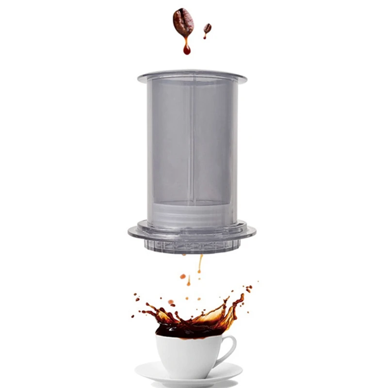 Coffee Pot Hand Brewed French Press Pot Hand Press Drip Filter For Office Home Travel Camp Coffee Maker