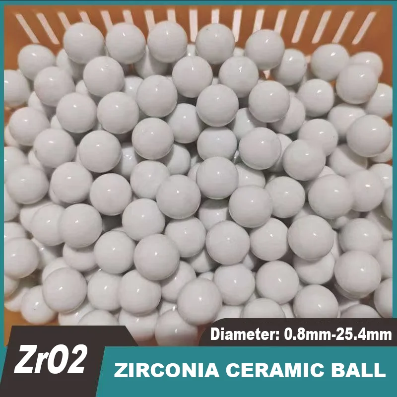 1Pcs Solid ZrO2 Ball G10 Zirconia Ceramic Rolling Bead Precision Bearing Ball Dia 16/16.01/16.05/16.669/17.463/18.625mm-25.4mm