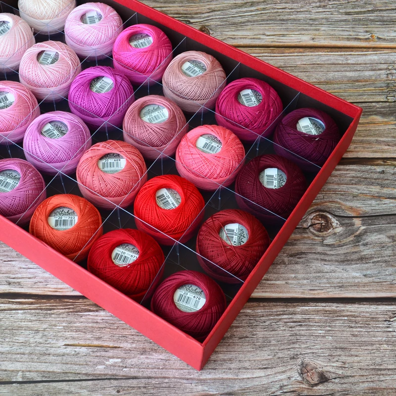 

Хлопковая кружевная линия HHL, вязание крючком/нитка челнока, No 20 розово-зеленая серая линия 25 г/рулон 190 метров толщина 0,5-0,6 мм