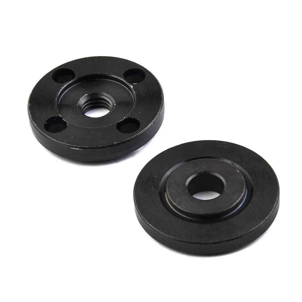 1Pair Of Electric Angle Grinder Accessories For Cutting Disc Thread Replacement Angle Grinder Inner Outer Flange Nut Set Tools