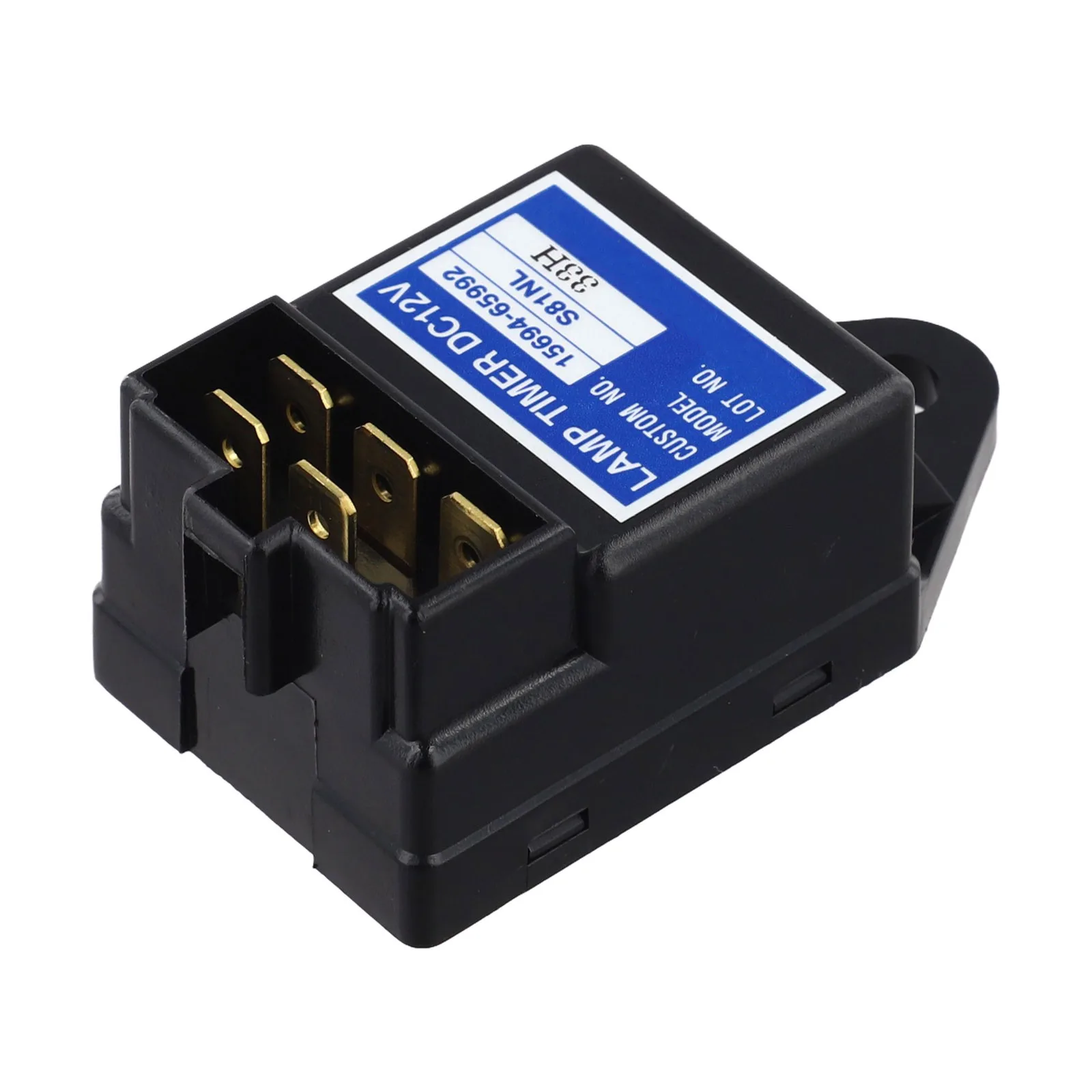 15694-65990 Glow Lamp Timer ABS And Metal Construction Threaded Interface Reduces Cold Start Time For Kubota Engines