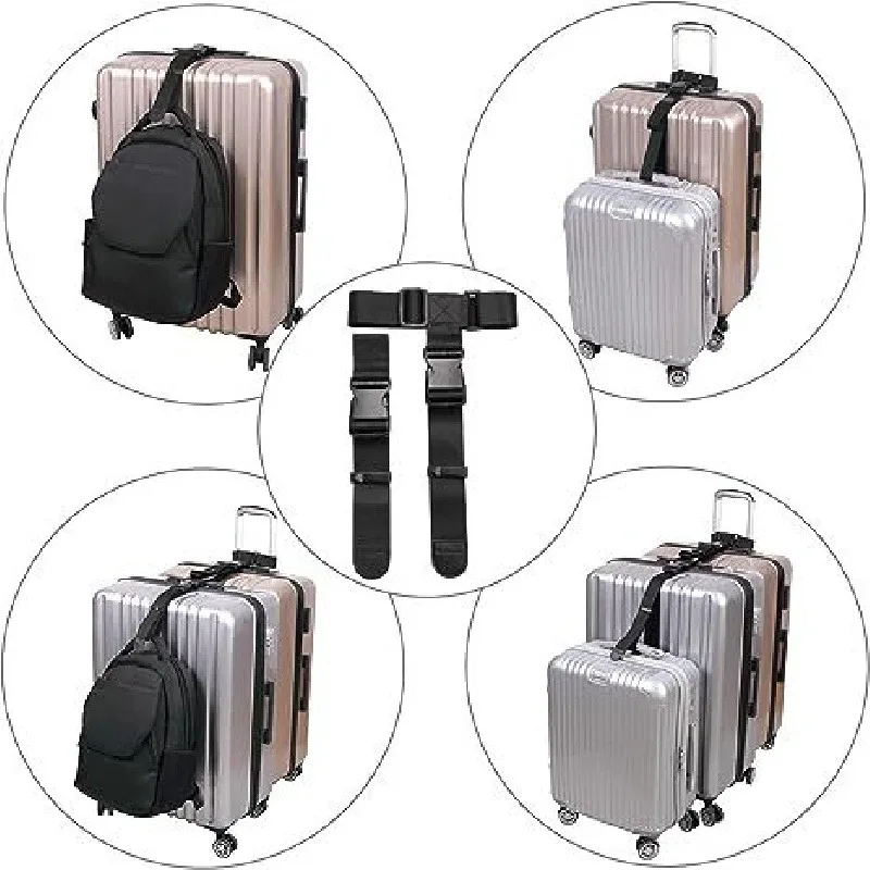 Travel Luggage Strap, Trolley Box Connector Belt Adjustable Strap