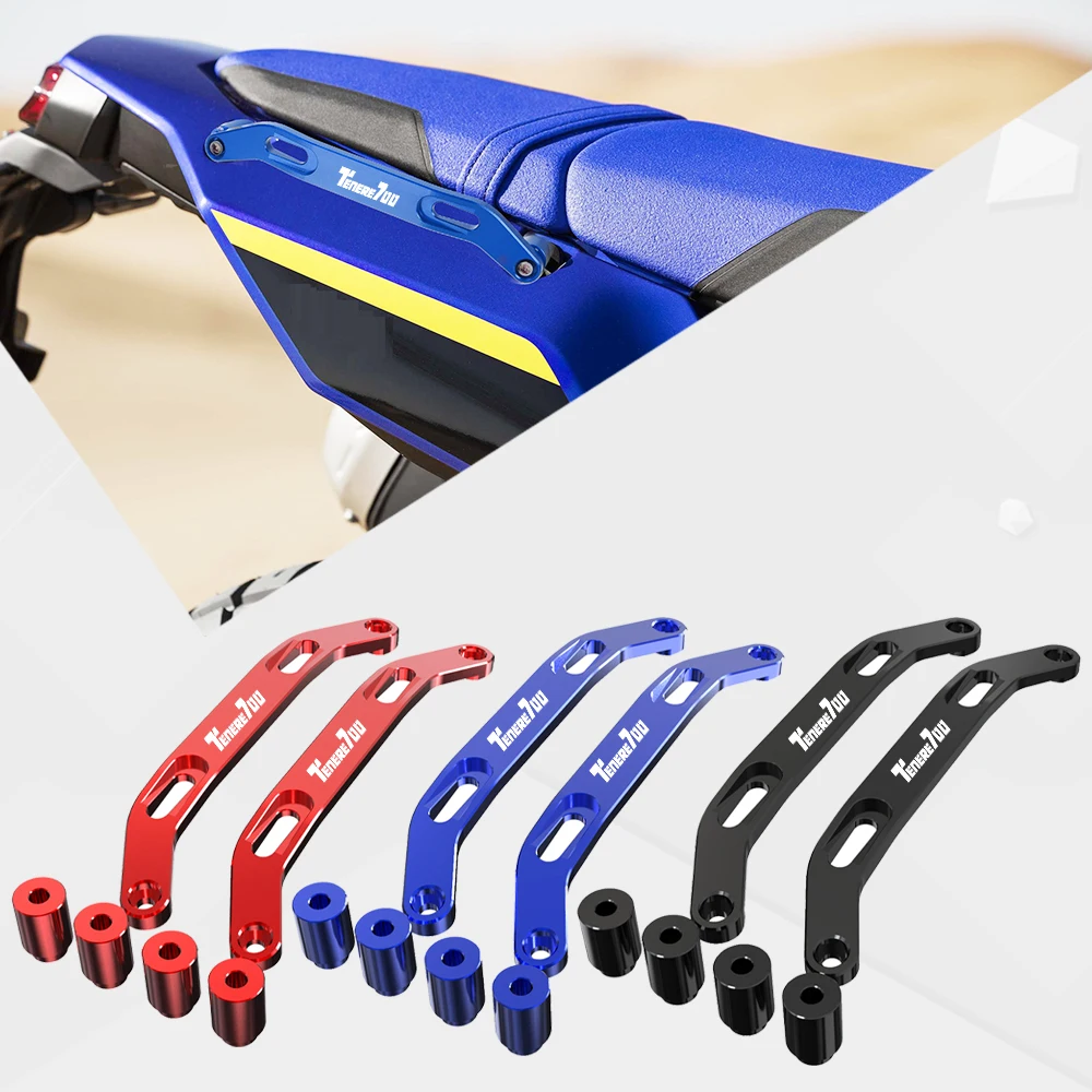 

2024 Passenger Rear Grab Handle Set For Yamaha Tenere 700 XTZ700 2019~2023Tenere 700 World Raid 2022 T700 Rally 2020~2023 2021