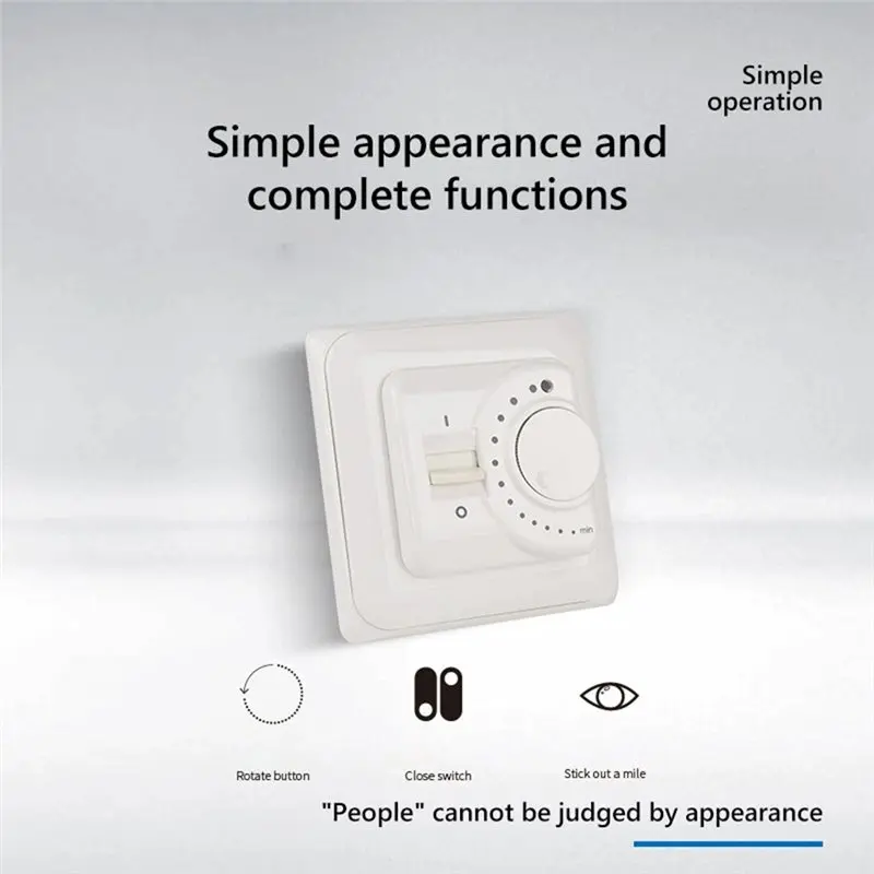 AB33-M53 Mechanical Temperature Control Switch Simple Electronic Heating Self Resetting Water Heating Temperature Controller