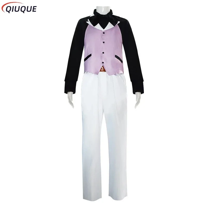 Anime No Karte Studi Kasus Vanitas Noe Archiviste Kostum Cosplay Wig Putih Setelan Jas Pesta Halloween Pria