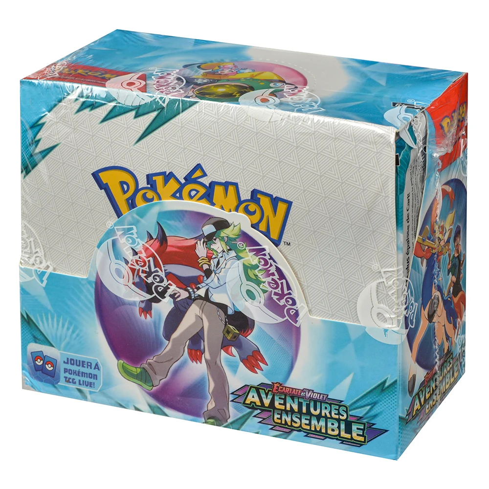 

French version of Pok é mon card 36 pack box, Pok é mon TCG: Sword and Shield Journey booster box together