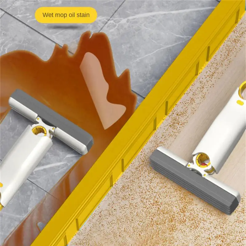 Portable Squeeze Mop Mini Cleaning Mops Handheld Kitchen Desk Bathroom Window Glass Sponge Cleaner Home Cleaning Tools