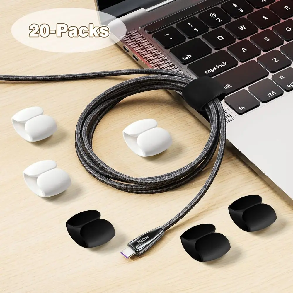 Hot Rubber Cable Winder Clips Winder Multifunction Cable Protector Headset Data Line Storage