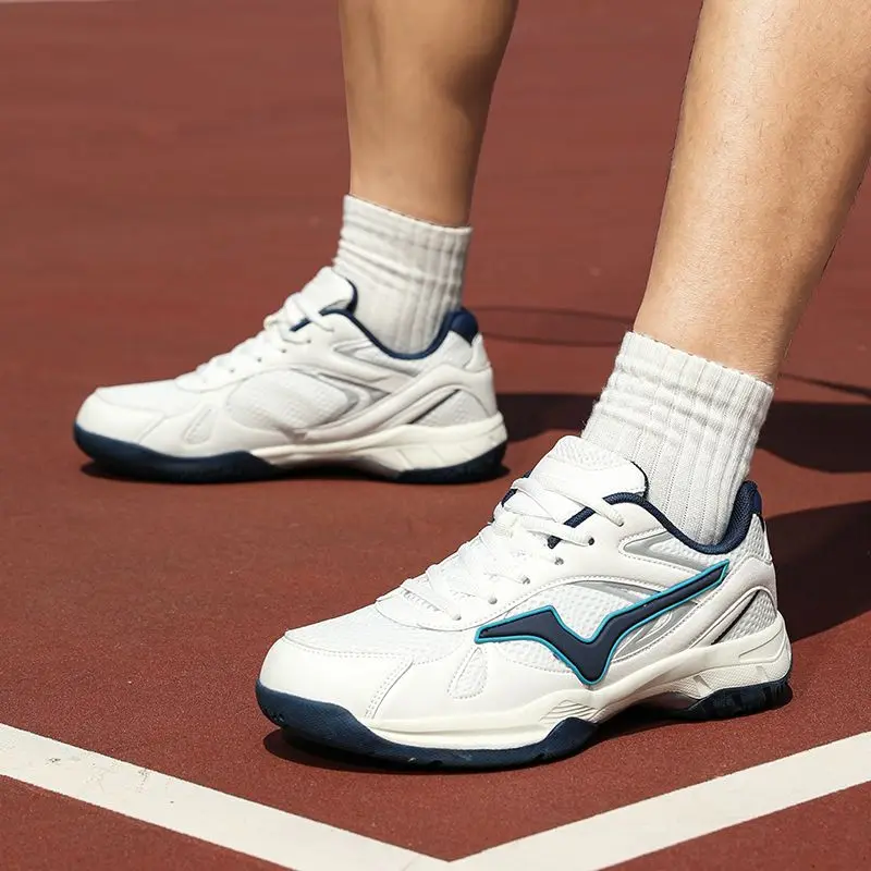 New professional men's badminton sneakers women's tennis training shoes men's and women's sports shoes badminton sneakers