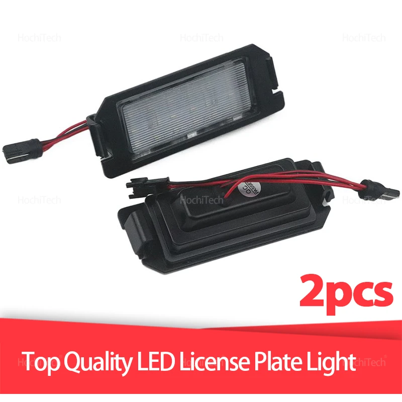 Para Hyundai I20 Veloster XG30 Coupe para Kia Rio Soul Picanto 2x LED trasero de coche SMD lámpara de luz de matrícula