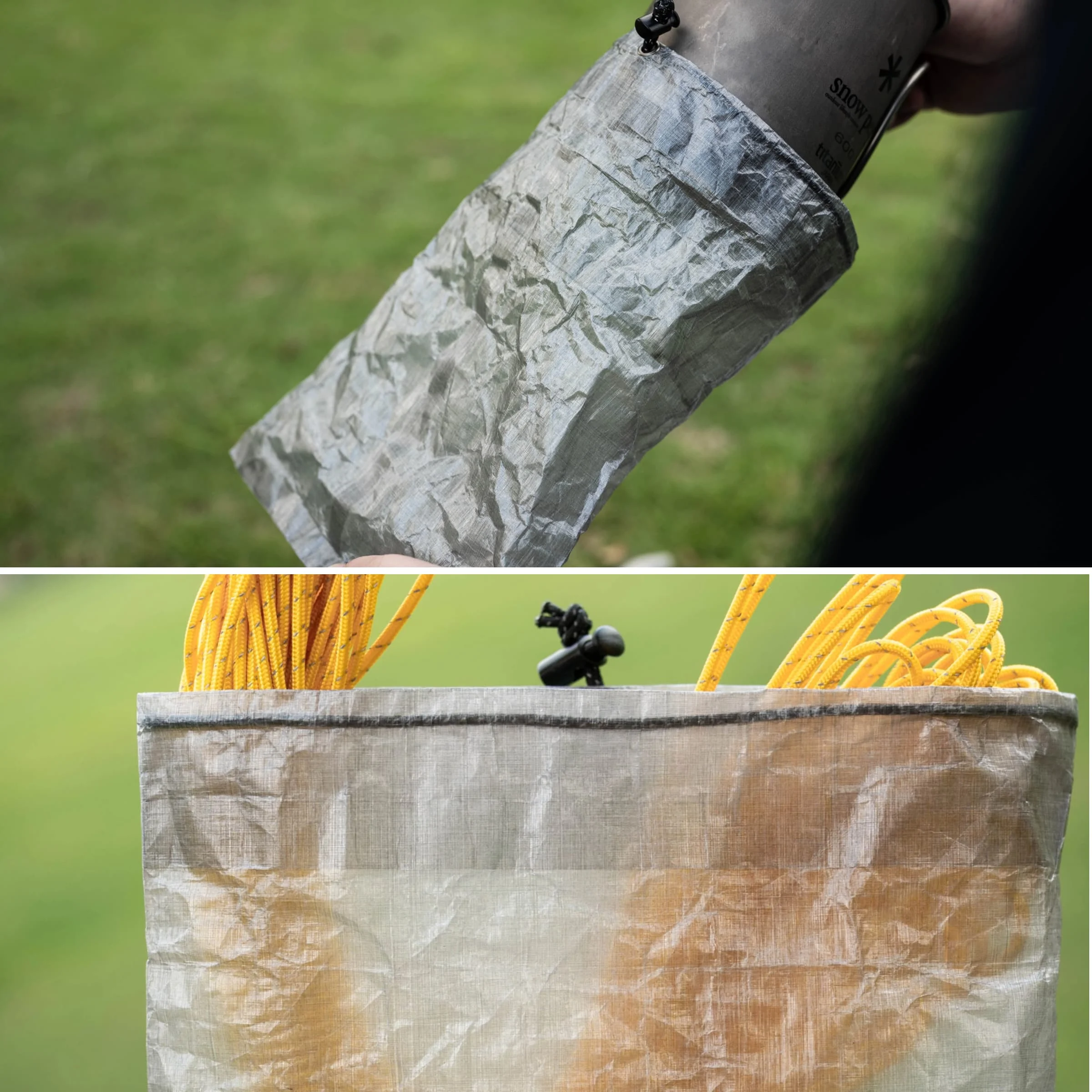 Picture 4: [HODR] STASHLITE Dyneema Flat Pouch Ultralight Waterproof Organizer Bag DCF Storage Sack for Camping Hiking Backpacking Gear