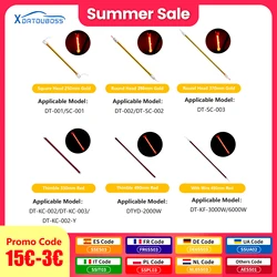 1000W Alogena Tubo di Quarzo Rubino Asciugatura Pittura di Stampa Vernice Che Cura Lampada A Raggi Infrarossi Ad Onde Corte Riscaldatore di Cottura Luce
