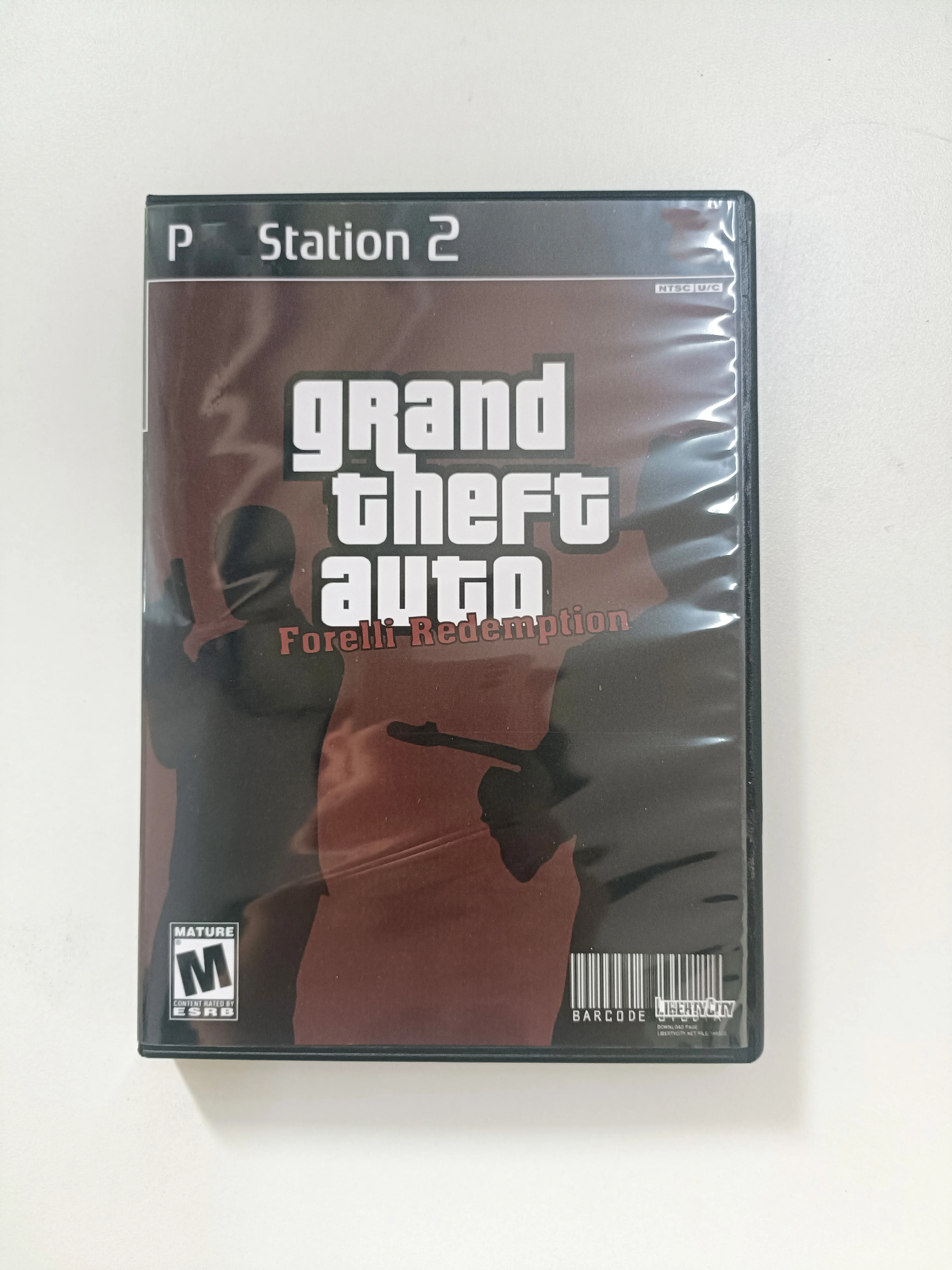 

PS2 GTA Forelli Redempti With Manual Copy Disc Game Unlock Console Station 2 Retro Optical Driver Retro Video Game Machine Parts