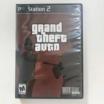 PS2 GTA Forelli Redempti Manual Copy Disc Game Unlock Console Station with 2 Retro Optical Drive Retro Video Game Machine Parts