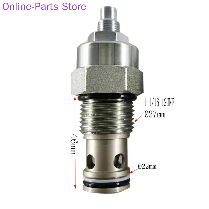 

Throttling Valve Hydraulic LNV-12 Bidirectional Shut-off Valve LF-12 Flow Regulation