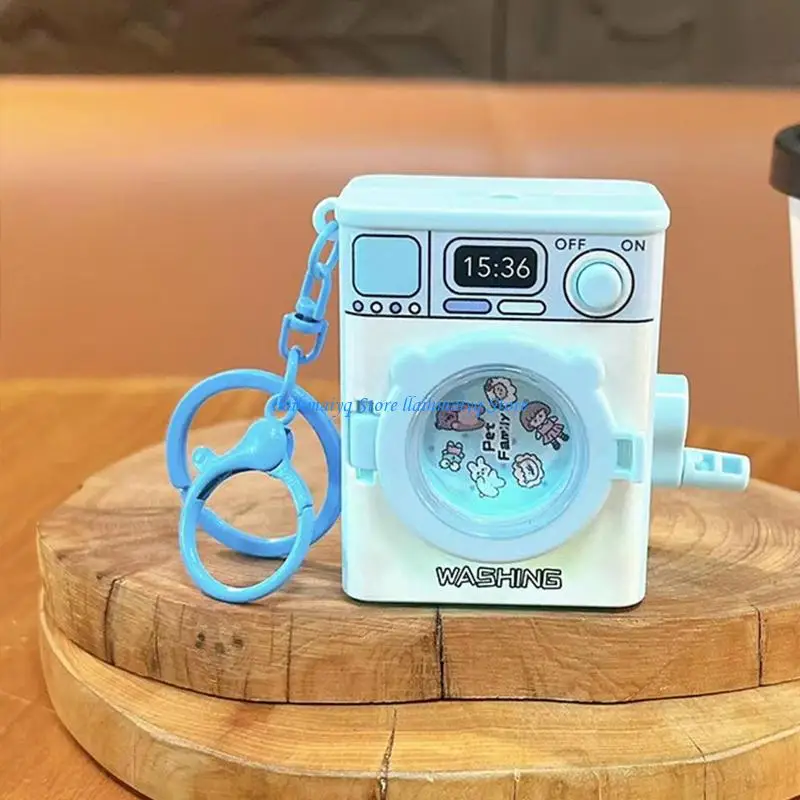 573B Unique Miniature Washing Machine Toy For Children Adults Plastic Stress Reliever