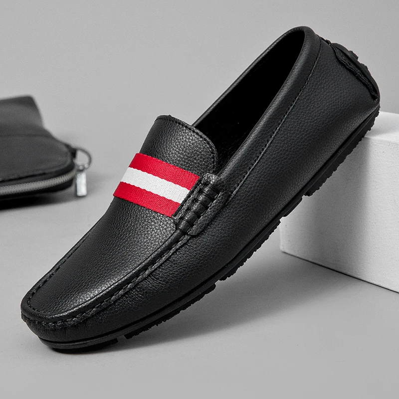 YRZL Mens Loafers Casual Slip On Driving Shoes For Men Breathable Lightweight Comfortable Moccasins Non Slip Fashion Male Shoes