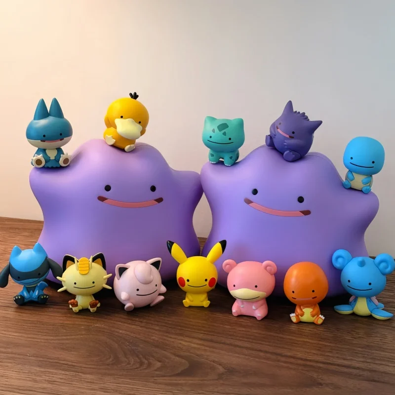 Funism×Pokemon Palmsize Wonders Ditto Serise Trendy Blind Box Toys Decoration Gengar Meow Collection Surprise Model Toy Gifts