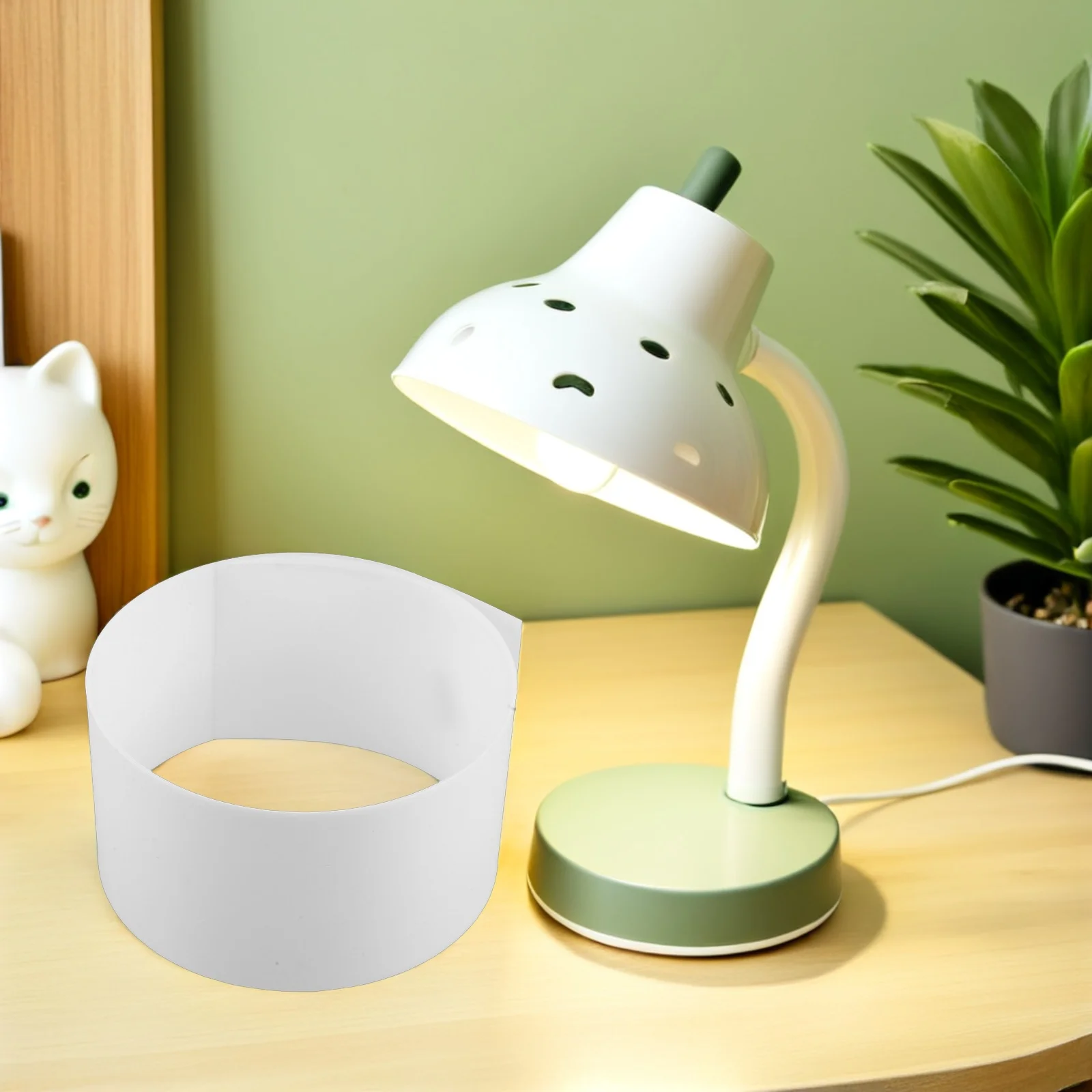 

Bendable LED Light Strip Diffuser Cover Flexible Diffusion Sheet 122x6cm for Even Lighting Home Office