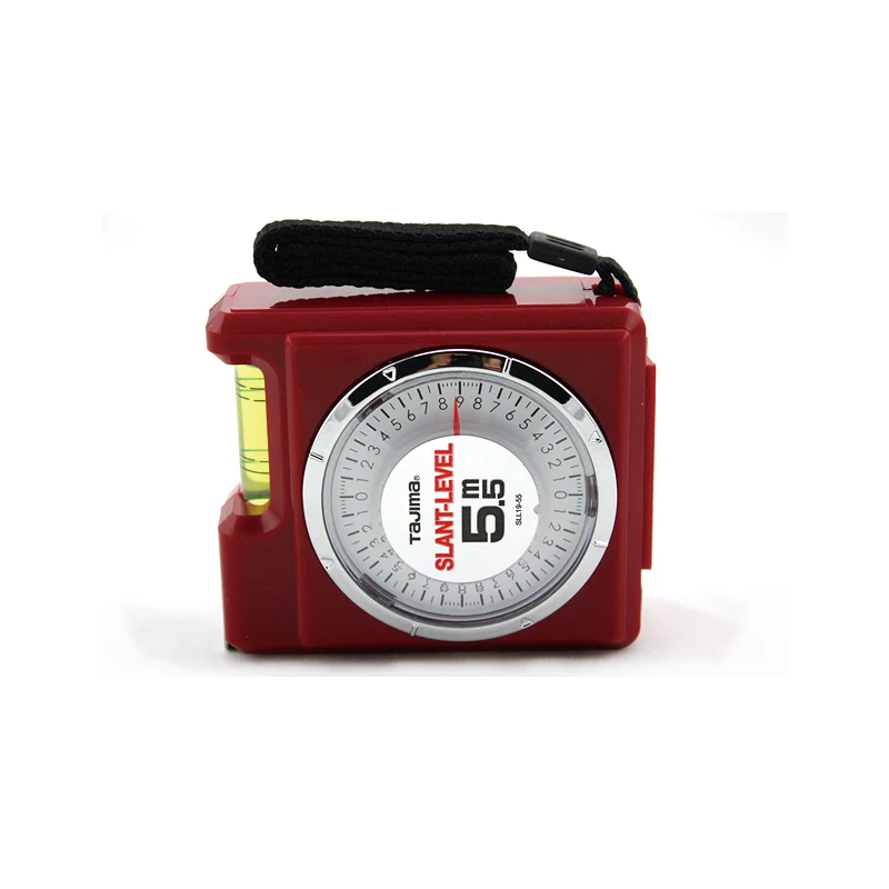 Tajima Leveler Angle meter Multifunctional steel tape measure 5.5 m with level