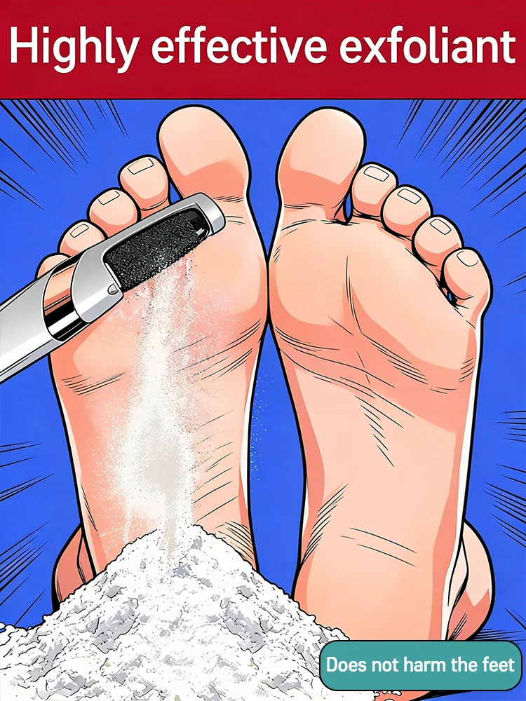 Electric foot grinder,Foot Exfoliator Foot Scrubber Pedicure Tools,Electric Callus Remover for Feet,Removes Dry Skin.Unisex