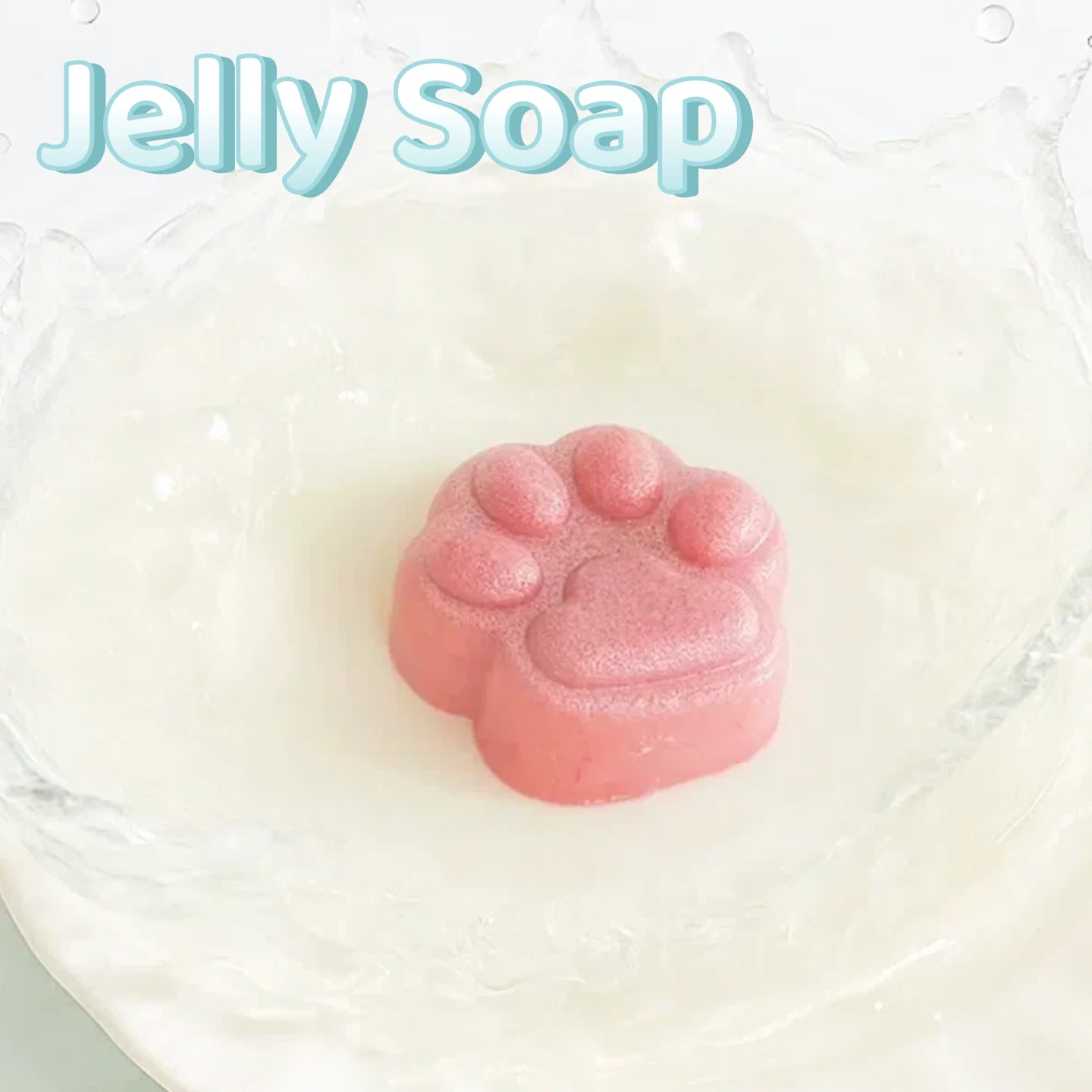 

Желейное мыло, кошачья лапа, надувное желе для душа, новинка, игрушка для ванны, стойкий аромат, нежный уход за кожей, мытье тела