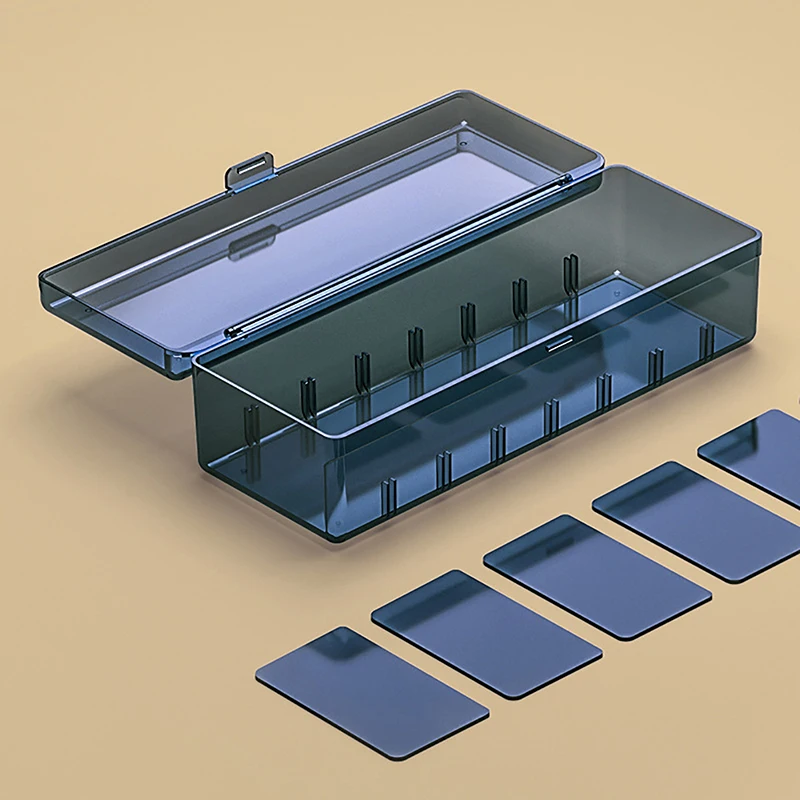 Transparante Kaartdoos Met Grote Capaciteit Containerkaart Organizer Opslagkaarthouder