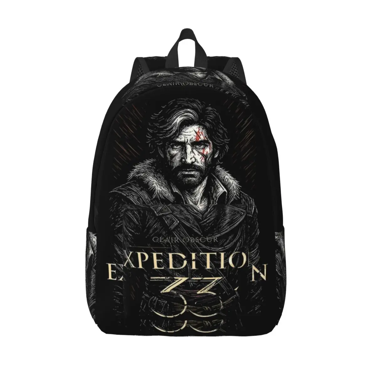

Gustave Clair Obscur Expedition 33 Cool Backpack Outdoor High School Work Daypack for Men Women Laptop Computer Shoulder Bag