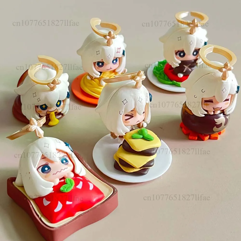 Genshin Impact Figure Blind Box Game Peripheral Cartoon Action Figure Model Toys Random Figure Bookshelf Ornament
