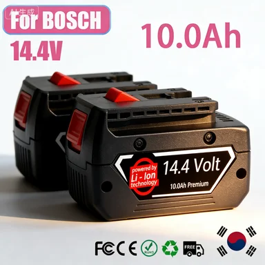 

Оригинальный перезаряжаемый аккумулятор для электроинструмента Bosch 14.4V 6.0Ah для GBH GDR GSR DDS180 BAT614G (KC) — сменный литий-ионный аккумулятор